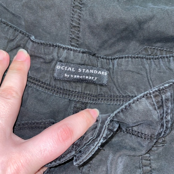 Social standard Black Women's Shorts - Picture 2 of 4